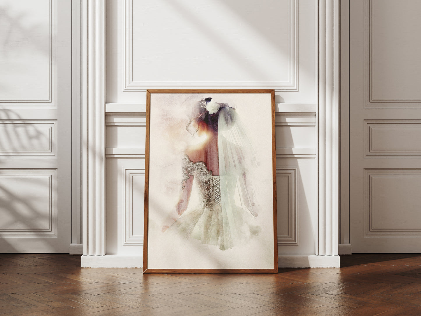 Pictură digitală personalizată în stil WATERCOLOUR A3/A4